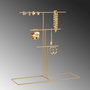 Aberto Design TK-006 Organizador de Joyero de Metal Dorado